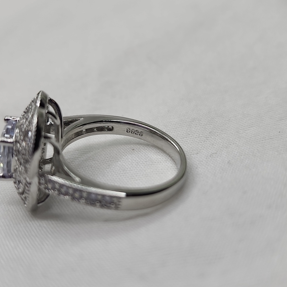 🎄NWT ART DECO DIAMOND RING🎄 - Picture 8 of 10